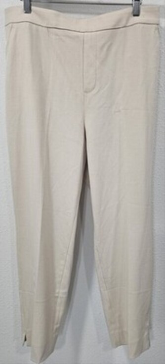 Banana Republic Pants - Banana Republic Straight Leg Ankle Taper Hayden Pants Womens 14P High Rise Beige